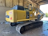 Used Excavator in yard